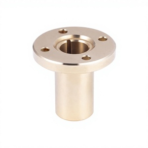 Bagues en laiton <span class=keywords><strong>CuSn12</strong></span> CuSn8 moulées en bronze avec rainures pour huile, personnalisables pour roulements d'excavatrice - Product Image 1