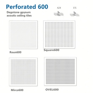 Paneles de Yeso Perforados Directo de Fábrica para Construcción de Techos, <span class=keywords><strong>Precio</strong></span> de Paneles de Yeso con Orificios Cuadrados, Techos de <span class=keywords><strong>PVC</strong></span> - Product Image 5