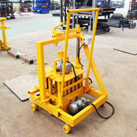 Machine Manuelle QT 40-3C de Briques de Terre Comprimée pour le Marché Africain, Année 2019, à Vendre pour Gagner de l'Argent à Domicile