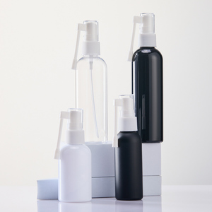 Botella de Plástico PET Blanca Vacía para Spray Nasal y Bucal con Boquilla Larga, Botella de Plástico Personalizada para Limpieza Nasal - Product Image 2