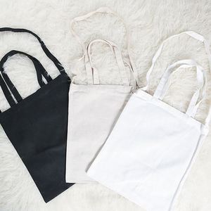 Reusable Eco <b>Large</b> Folding Tote Unisex Blank DIY Original Design Cotton <b>Canvas</b> <b>Bag</b> - Product Image 4