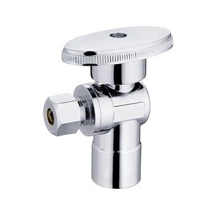 Suministro de fábrica: Conector angular de latón con rosca estándar UE de 1/2 pulgada para inodoro, estructura de seguridad manual y de potencia - Product Image 4
