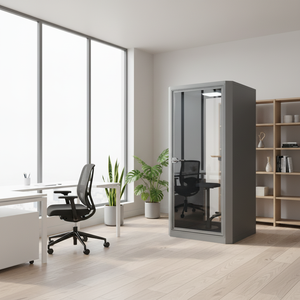 UNIBOOTH - Cabinas de Oficina Insonorizadas Multifuncionales y Duraderas, Diseño Moderno, Privacidad Móvil, Ventilación y Luz, Sala Acústica Silenciosa - Product Image 3