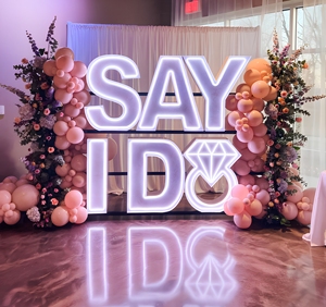 Lettere LED in Metallo Impermeabili Personalizzate 'Oh Baby' per Baby Shower, Matrimoni, <span class=keywords><strong>Feste</strong></span> di Compleanno, Decorazioni per Esterni - Product Image 2