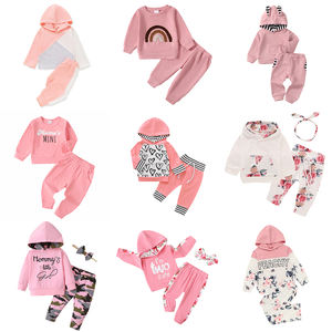 Catpapa <span class=keywords><strong>3</strong></span> <span class=keywords><strong>mesi</strong></span> neonata autunno-inverno abiti pantaloni set 6 <span class=keywords><strong>mesi</strong></span> manica lunga tasca floreale con cappuccio top pantaloni floreali elastici - Product Image 3