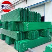 Barrière de sécurité routière en acier galvanisé à chaud avec revêtement de base en époxy et zinc pour garde-corps de route, certifiée CE, fabrication OEM