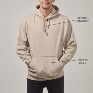 Sudadera con Capucha para Hombre, Color Sólido, Corte Regular, 100% Algodón, Felpa Francesa, Ropa Casual de Invierno - Product Image 4