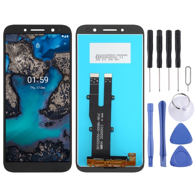 Factory Price Display LCD Screen and Digitizer Full Assembly for Nokia C1 Plus TA-1312