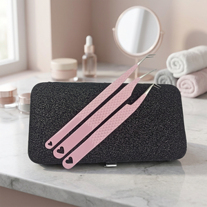Pinzas Ergonómicas de Precisión para Cejas, para Dar Forma a un Arco Perfecto, Modelo 166 de Marca Personalizada, Hechas en Pakistán - Product Image 3