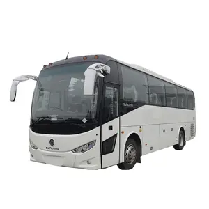 brand new sunlong RHD 39seats CNG bus engline euro 3 10m used bus coach bus