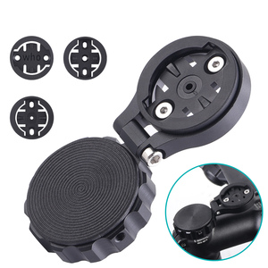 Hochwertiger Fahrradcomputer-Halterungsadapter aus Aluminiumlegierung für Garmin, Bryton, <span class=keywords><strong>Wahoo</strong></span> mit Apple AirTag Schutzhülle - Product Image 3