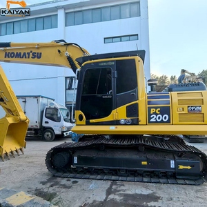 รถขุดตีนตะขาบ Komatsu PC200-8MO มือสอง ขนาด 20 ตัน พร้อมเครื่องยนต์และปั๊มเกียร์สำหรับขาย - Product Image 1