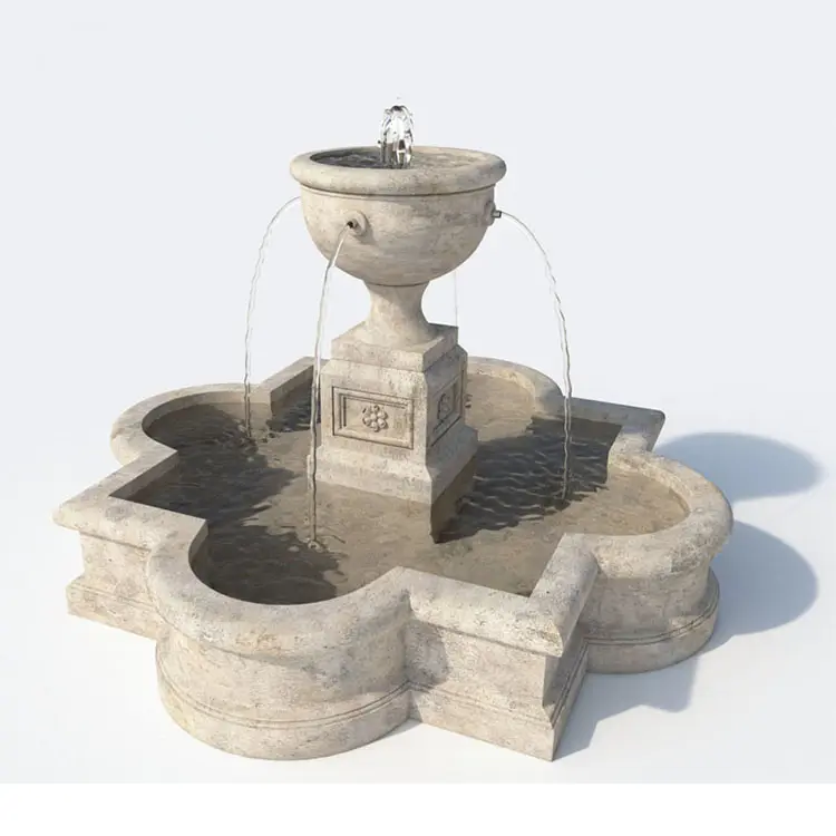 Neue Design Outdoor Garten Dekor Naturstein Marmor Pool Wasser brunnen Preise