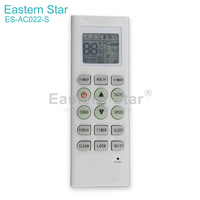 ES-AC022-S prix usine AC télécommande nouvelle utilisation ABS pour LG ABK74955604 climatiseur télécommande numérique LED télécommande