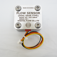 Pengukur Aliran DGT-008AI/Sensor Oval Tipe Roda Gigi Tipe Ulir Internal Pengukur Aliran/Sensor untuk Mengukur atau Memeriksa Aliran atau Tingkat O