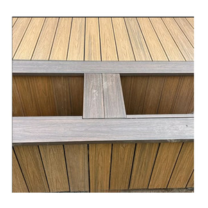 Sàn gỗ nhựa ngoài trời giá rẻ, chống trơn trượt, composite <span class=keywords><strong>WPC</strong></span> - Product Image 2