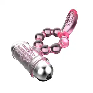ألعاب جنسية من مواد حماية البيئة هزاز حلقي شرجي يستفز بجانب مختلف للأجسام الجنسية