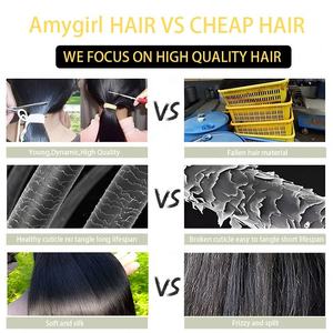 High Quality Kinky Straight <b>Seamless</b> Clip-in <b>Hair</b> <b>Extensions</b> Virgin <b>Hair</b> One Donor Source-Wholesale Brazilian Raw <b>Hair</b> Colors - Product Image 4