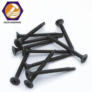 Fosfaterende Gipsplaat Schroeven Bevestigingsmiddelen Hoge Kwaliteit Zwart Zelfborende Gipsplaat Schroef Droge Muur Nagels Kiel Schroeven - Product Image 6