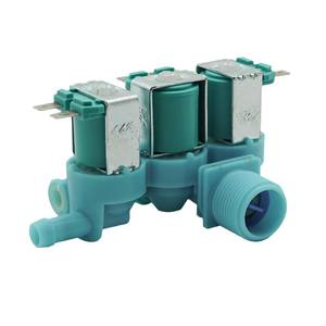 Válvula solenoide de entrada de agua, 110 V, plástico duradero para lavadoras Samsung, número de pieza DC62-00266G - Product Image 1