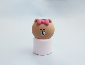 Manchon de protection en silicone pour flacon diffuseur 50 ml, forme mignonne, antichoc, stable, pour flacon de parfum en verre - Product Image 6