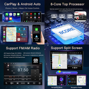 Màn hình cảm ứng 4 gam DSP DSP stereo Android Auto Carplay Android đài phát thanh xe đa phương tiện Player cho Toyota 4Runner 2010 2011 ~ 2015 - Product Image 3