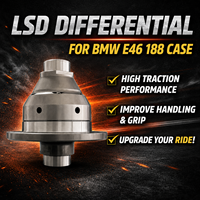 Différentiel à glissement limité hélicoïdal LSD E46 328ci 330i 325i 320i 323i - Boîtier moyen 188 mm pour BMW