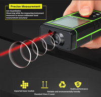 Règle laser numérique 40/60/100/120/200m, outil de mesure, télémètre laser, télémètre laser, prix du mètre laser