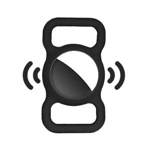 Custom Air Tags Cover GPS Tracker Pet Dog Cat Collar Funda protectora de silicona para AirTags Tracking Case Holder - Product Image 1