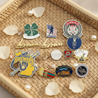 Pins de Solapa Metálicos Tradicionales Personalizados, Broches y Placas Modernos para Regalos Promocionales Unisex - Colores y Tamaños Personalizables