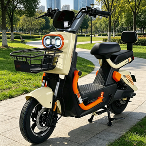 Motocicleta Eléctrica Multifuncional y Económica 2026 con Pedales y Baterías de Plomo-Ácido para Uso Urbano - Product Image 1