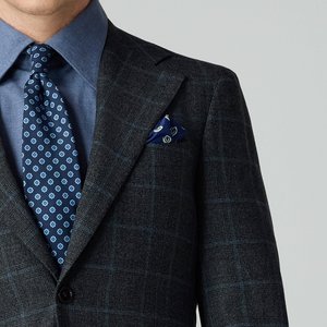 <span class=keywords><strong>Costume</strong></span> en laine 100% pour hommes avec boutons en corne de haute qualité à simple boutonnage sur <span class=keywords><strong>mesure</strong></span> pour hommes - Product Image 4