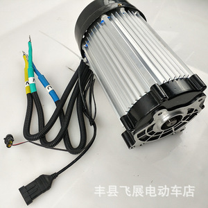 มอเตอร์ไฟฟ้า Fz 48v 60v กำลังสูง แบบไร้แปรงถ่าน สำหรับรถสามล้อไฟฟ้า ปรับปรุงอัพเกรด - Product Image 3