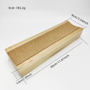 หมอนรองคอไม้ขนาด 12 นิ้วสำหรับกีตาร์ไฟฟ้า กีตาร์โปร่ง เบส อุปกรณ์ซ่อมแซมและบำรุงรักษาเฟรตบอร์ด - Product Image 2