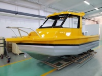 Bateaux de pêche en aluminium Easycraft 6m à quille robuste, petits bateaux en aluminium de 20 pieds