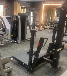 Équipement de fitness de haute qualité Hammer Strength <span class=keywords><strong>Belt</strong></span> Squat Rack Silver <span class=keywords><strong>Belt</strong></span> Half Squat Machine à charge par disques - Product Image 4