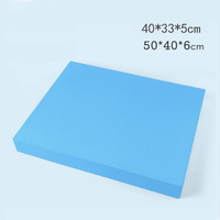 Almohadilla de Espuma Suave y Colapsable, Espuma TPE de Alta Elasticidad y Calidad, Alta Densidad, Personalizable, Transpirable, Duradera, para Ejercicio en Casa, Yoga y Deportes