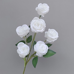 Beau bouquet de mariage artificiel de baies d'hortensia Roses expé<span class=keywords><strong>di</strong></span>ées au hasard pour Pâques Noël Arrangement de mariée élégant - Product Image 3