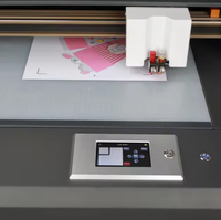 F6090 Doppelkopf-Flachbett-Schneideplotter Aufkleber-Schneidemaschine Vinyl-Schneidemaschine Flachbett-Stanzplotter Kartonschneider