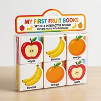 Livre cartonné personnalisé découpé sur mesure pour tout-petits et enfants, éducatif, avec pelliculage brillant, impression de livres cartonnés personnalisés pour enfants