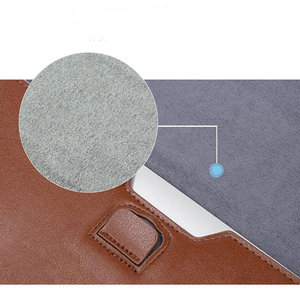 In ban đầu PU máy tính xách tay tay áo cho Macbook Air 13 trường hợp PRO RETINA 11 15 máy tính xách tay đứng Bì<span class=keywords><strong>a</strong></span> Huawei Vỏ máy tính xách tay Túi unisex - Product Image 5