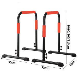 Estación de Flexiones Portátil Ajustable de Acero, Soporte de Flexiones Resistente y Funcional, Barra de Flexiones para Entrenamiento, Barra Paralela para Ejercicios en Interiores, Soporte para Flexiones - Product Image 6