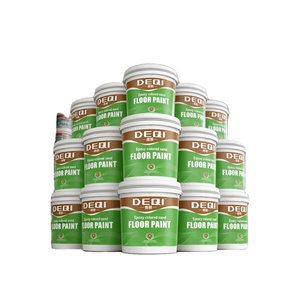 Peinture de sol en résine époxy autolissante DEQI, peinture de sol en sable coloré à effet marbre, revêtement en sable coloré époxy pour bureau, salle de sport - Product Image 1