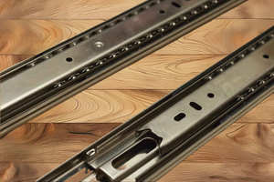 Corredera de cajón de acero inoxidable 304 para cajones de muebles en entornos de alta humedad para armarios de herramientas y cajones de utilidad - Product Image 3