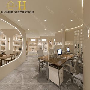 Armoire de décoration Shero Meubles de magasin de vêtements Vitrine de <span class=keywords><strong>sous</strong></span>-vêtements en bois Conception de comptoir de boutique de fantaisie - Product Image 3