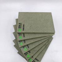 Panneau décoratif gaufré en carton sablé coloré, écologique, pour la décoration murale de chambres, cuisines et espaces commerciaux