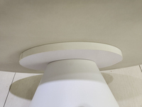 Ensemble de table basse moderne avec dessus de table en céramique et finition en acier Power Coating pour salons