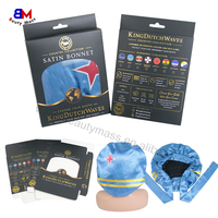 Boîte d'emballage en papier personnalisée avec logo en feuille d'or de luxe, boîte de rangement pour bonnet en satin