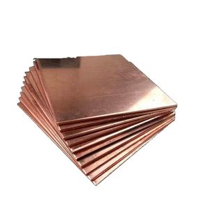 Placas de cobre puro 99.99% personalizadas Hojas de cobre industrial de 0,6mm de espesor - Product Image 2