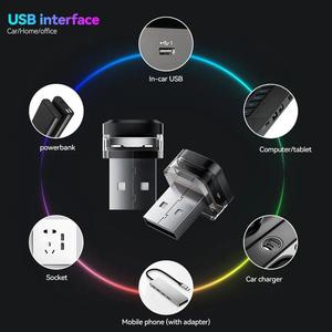 New Universal USB Car <b>Interior</b> Ambient Atmosphere Light LED Signal Lights Auto Reading Lamp Decorations Car <b>Interior</b> <b>Accessories</b> - Product Image 5